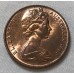 AUSTRALIA 1982 . TWO 2 CENTS COIN . FRILLED NECK LIZARD